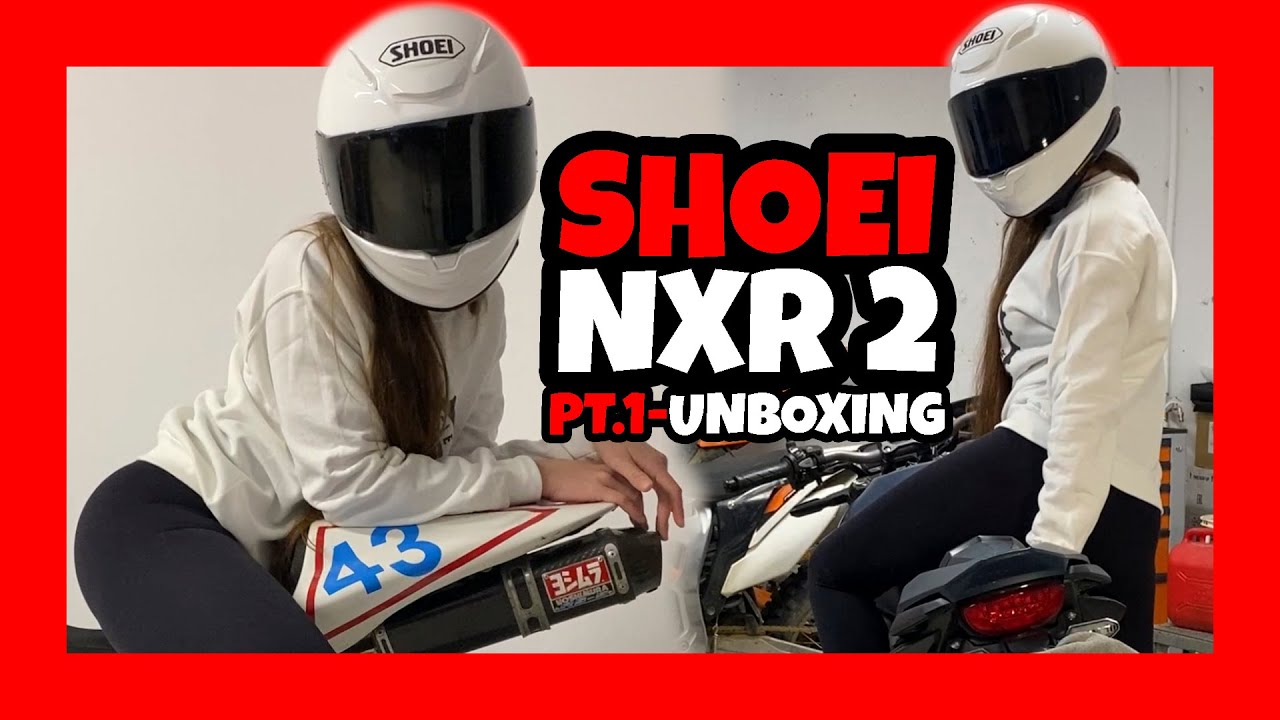 UNBOXING del nuevo SHOEI NXR2