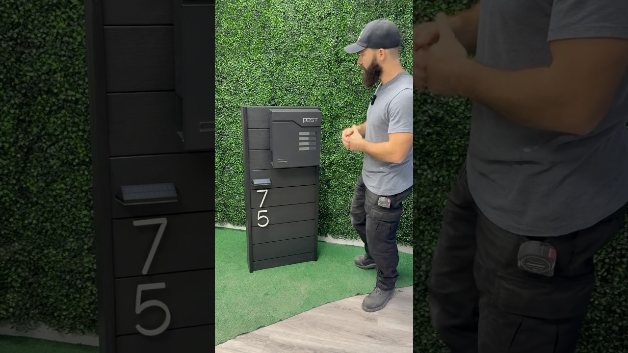 Agave Luxe Composite Mailbox 📫 #remodeling #homedesign #mailbox