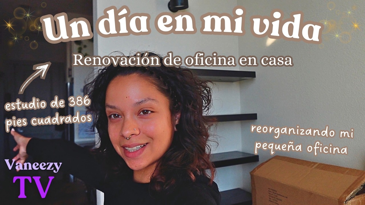 ¡Renovación de mi pequeña oficina en casa! El reto de no comprar 2026, revelación de mi oficina.