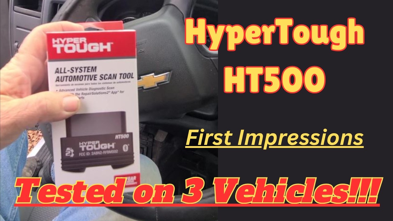 HyperTough HT500 Scan Tool From Walmart | First Impressions | Tested on 3 Vehicles!