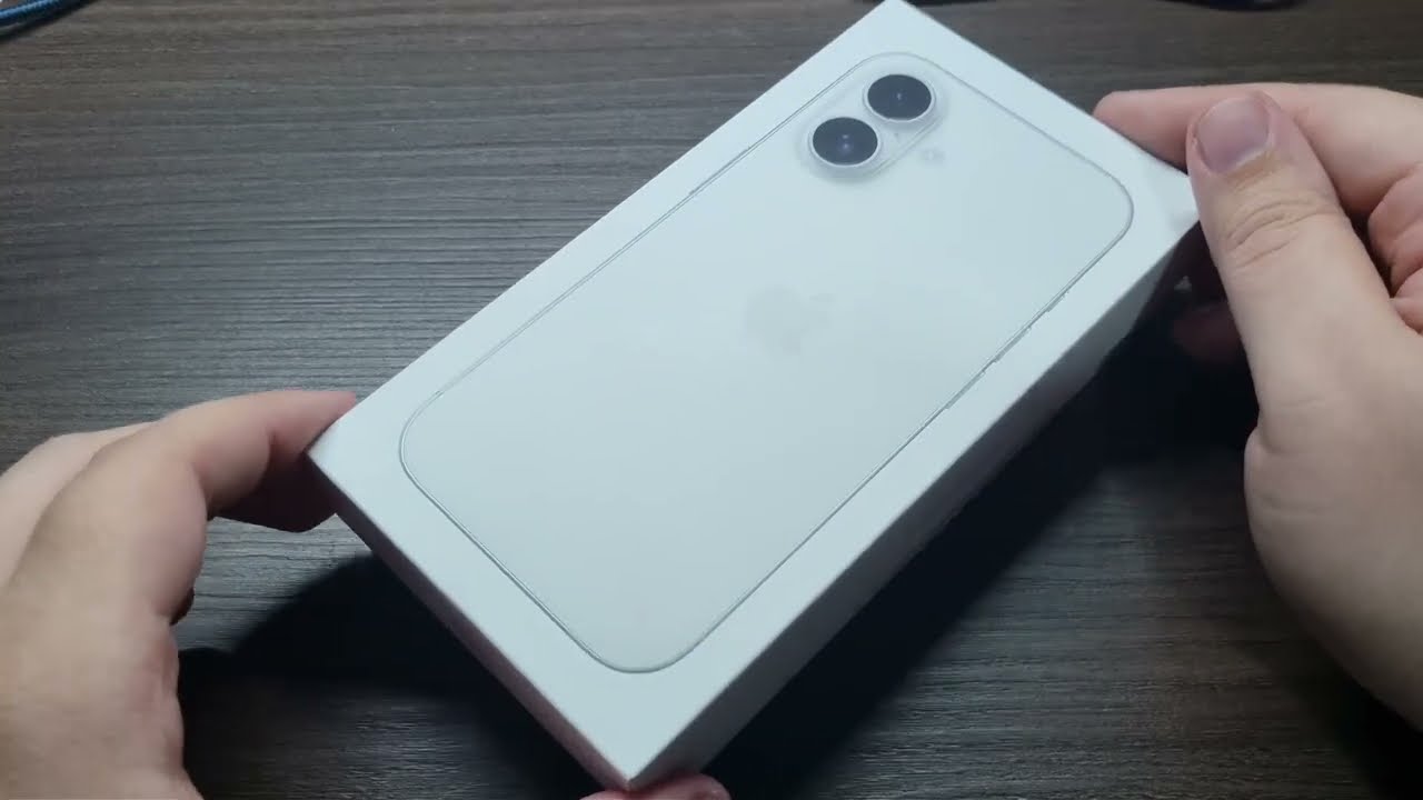 UNBOXING - COMPREI UM IPHONE 16 EM 2026