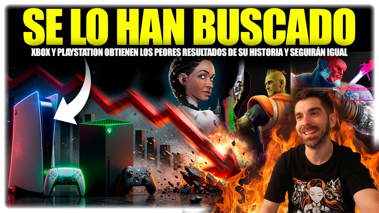 🎮 CA&Iacute;DA MUNDIAL de Xbox y PS5 | GTA 6 no salva una P&Eacute;SIMA SITUACI&Oacute;N para las consolas | PC - Semons