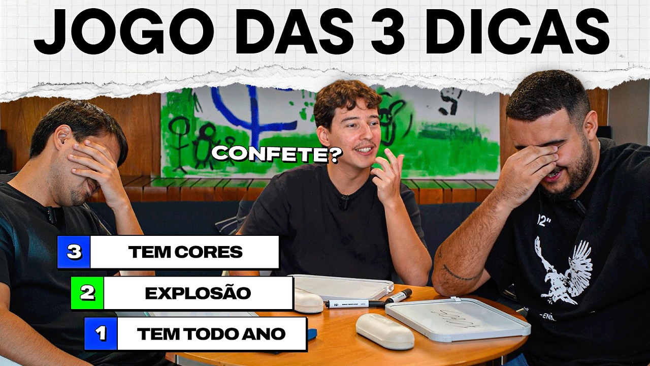 TENTANDO DESCOBRIR A PALAVRA COM 3 DICAS!