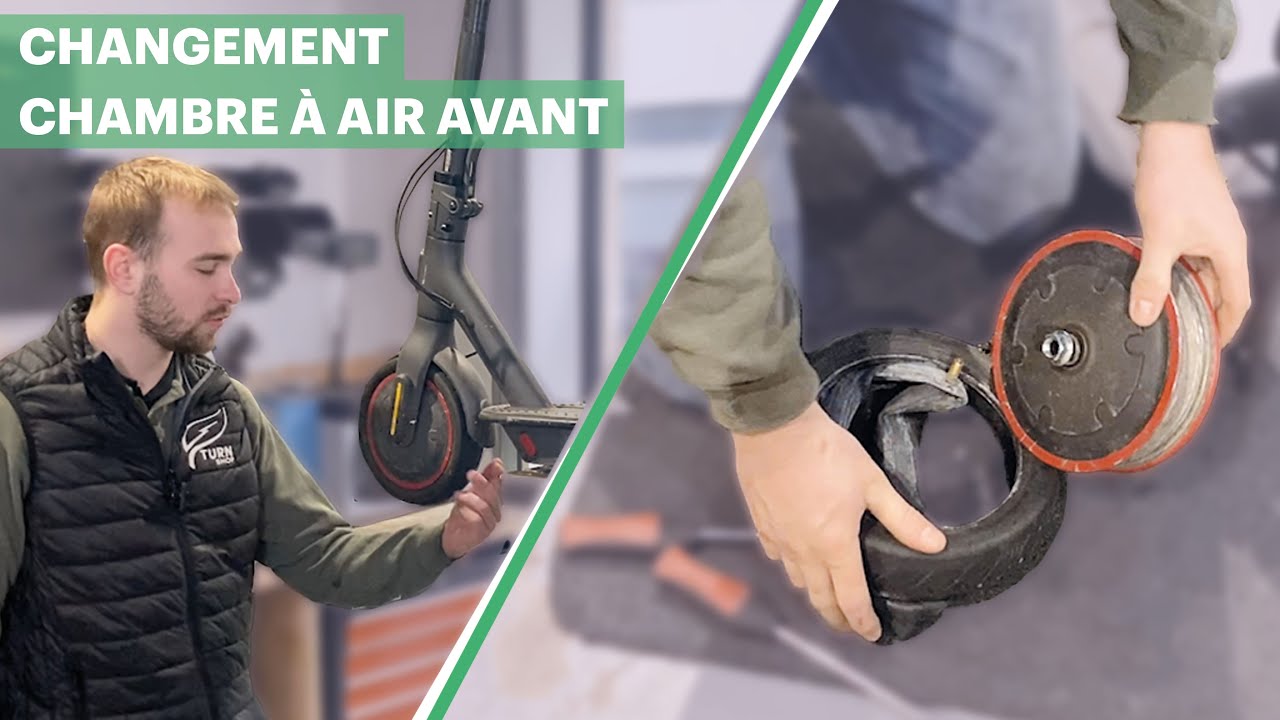 Comment CHANGER la CHAMBRE À AIR avant sur XIAOMI M365 & M365 PRO facilement [tuto complet]