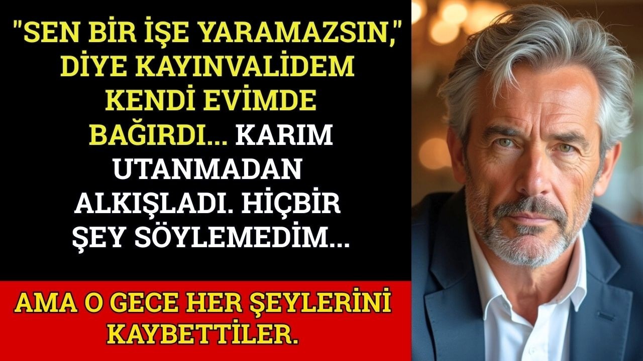 Kayınvalidem Kendi Evimde Bana İşe Yaramaz Diye Bağırdı — Ve Karım Alkışladı. Bilmedikleri Şey…