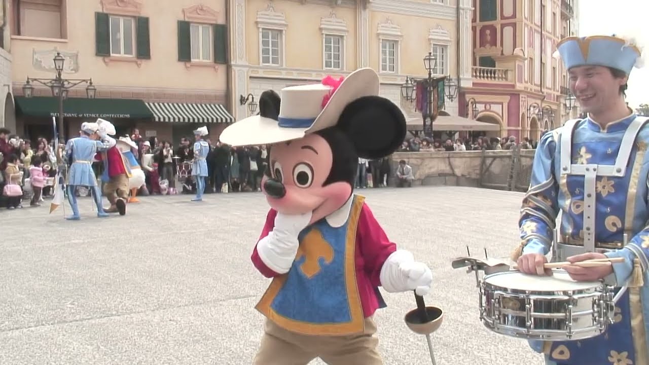 【TDS】三銃士グリーティング　2006年3月3日