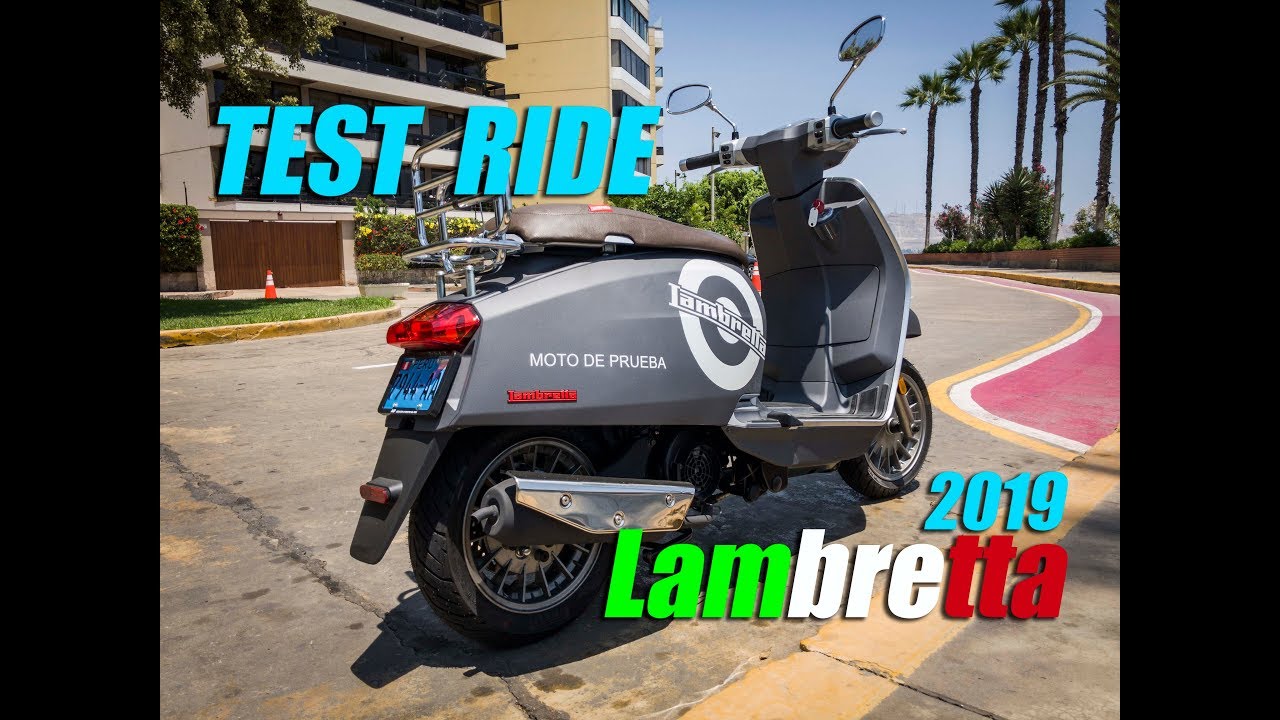 TEST RIDE #004 / NUEVA LAMBRETTA V125 EFI / MOTOLIFE / CARLOS PALOMINO