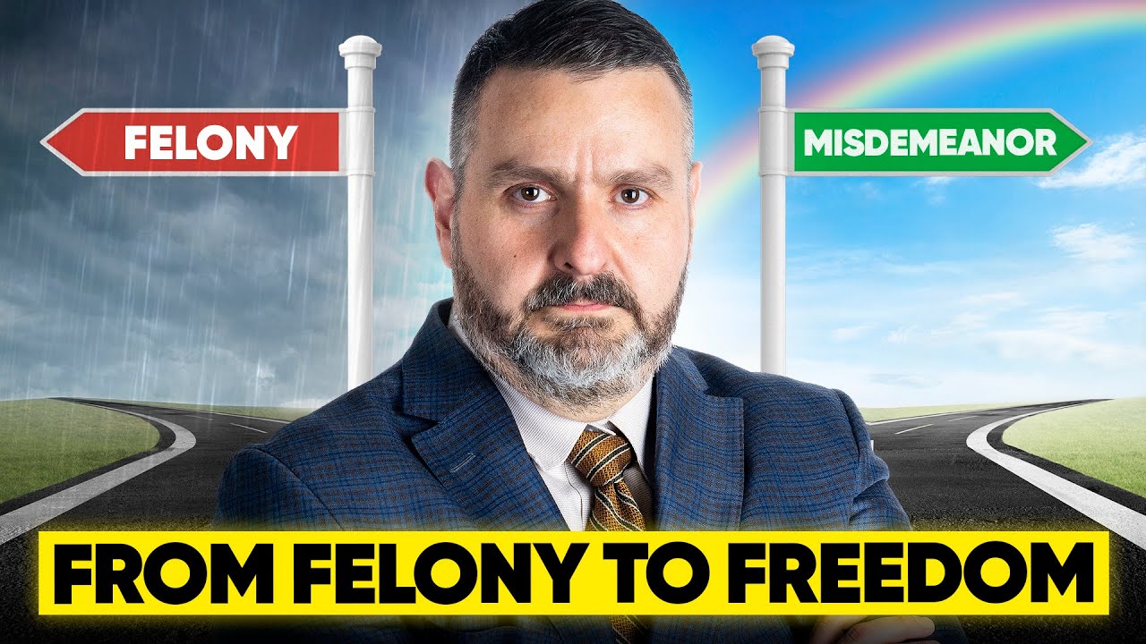 Getting FELONY Charges Reduced To Misdemeanor In Arizona (2026)