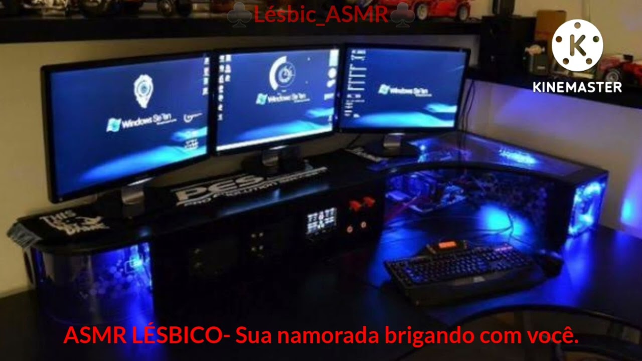 ASMR LÉSBICO- Sua namorada brigando com você.