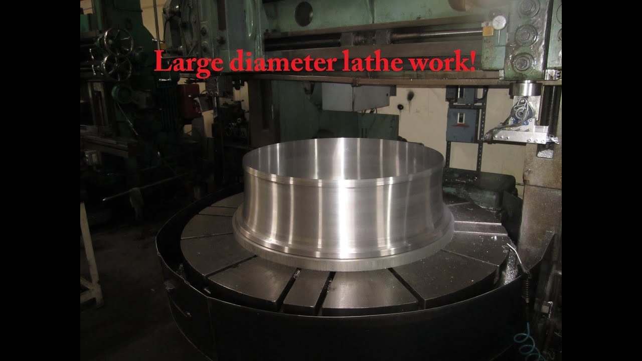 Vertical turret lathe and boring mill work (part 1 roughing)