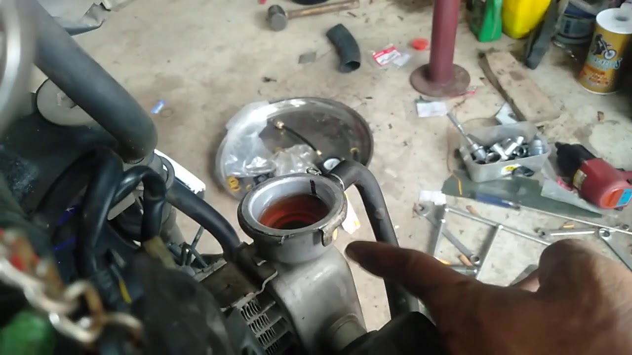 Thay nước mát xe exciter cần chú ý điều này /MCN