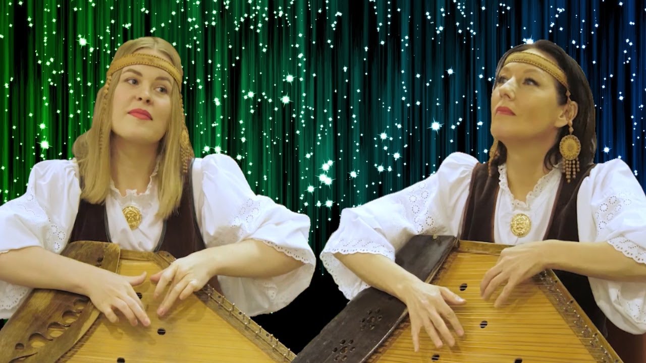 Music from Finnish folk song "Red ribbon," performed by Ensemble "Kantele"