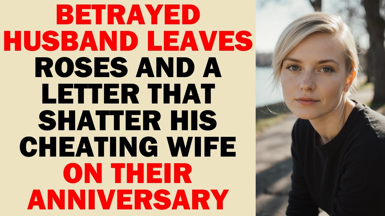Wife Crumbles After Husband Leaves Roses and a Letter She Never Expected on Their Anniversary