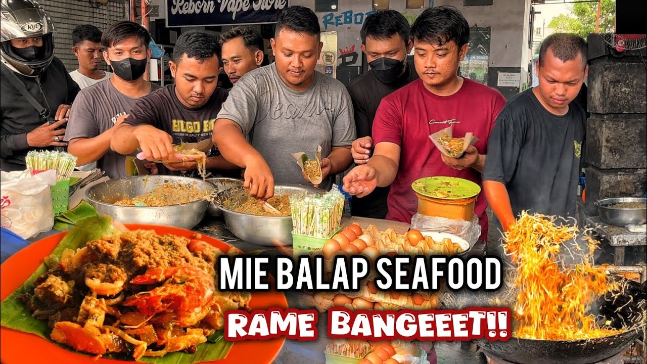 MIE BALAP UMSU YANG BELI NGGAK PUTUS - PUTUS!! ISIAN SEAFOOD MELIMPAH🔥🔥