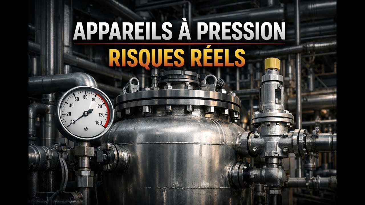&Eacute;quipements sous pression : comprendre les risques (pression, volume et fluide)
