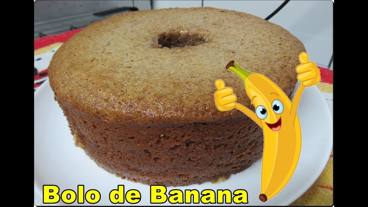Bolo de Banana Econômico