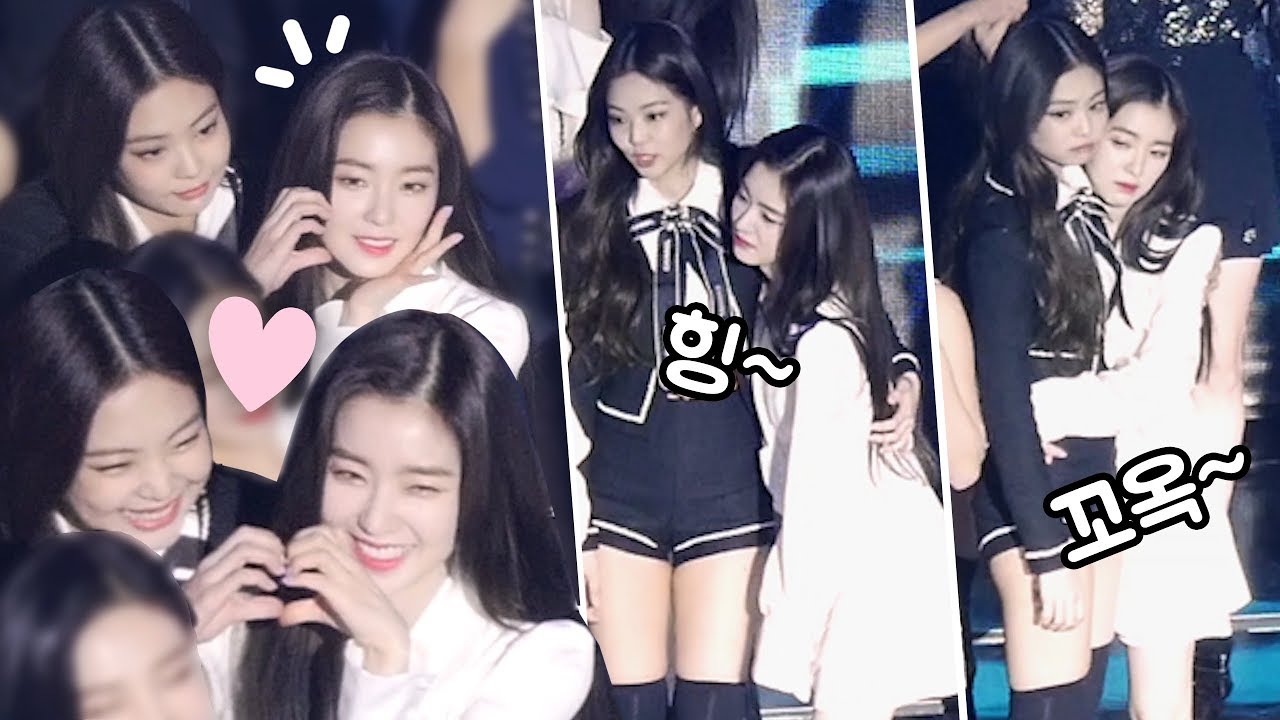찰싹 붙어있는 아이린과 제니 친목 : Irene, Jennie friendship  : RedVelvet, BLACKPINK : Ending : Edit fancam 190123