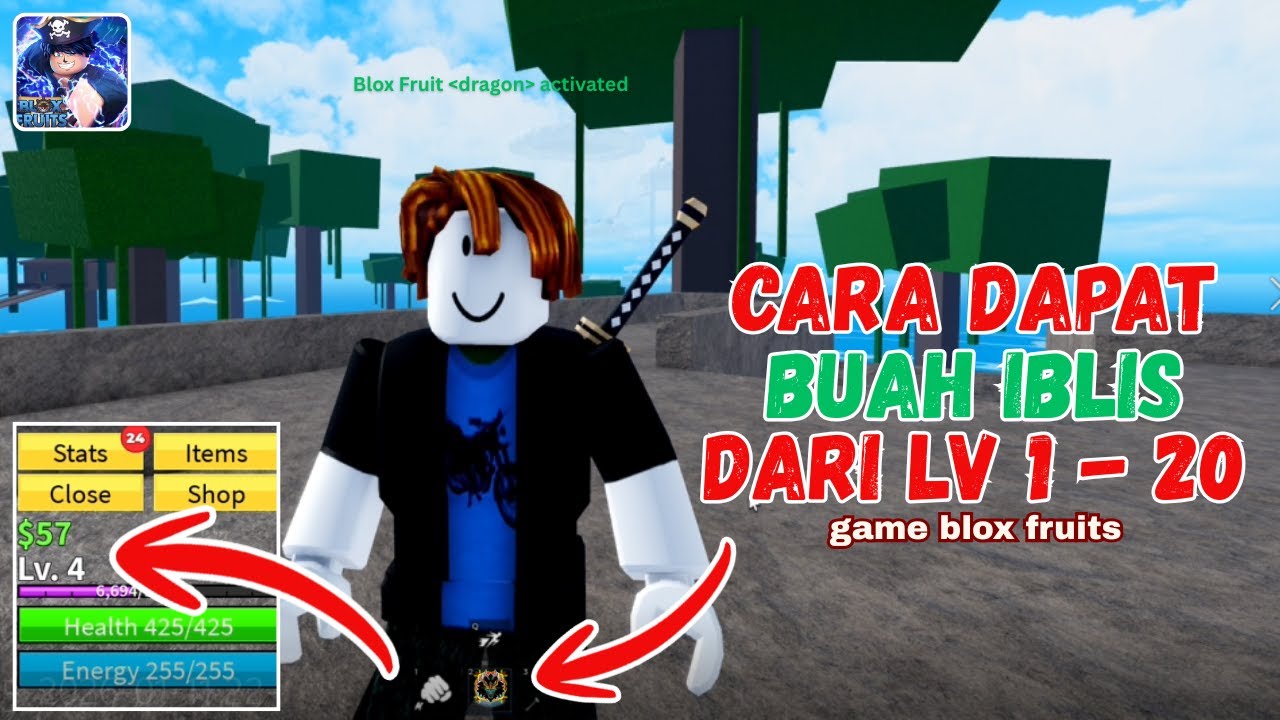 Level 1 Sudah Bisa Dapat Buah Iblis?! Ini 4 Caranya 🔥 | Blox Fruits