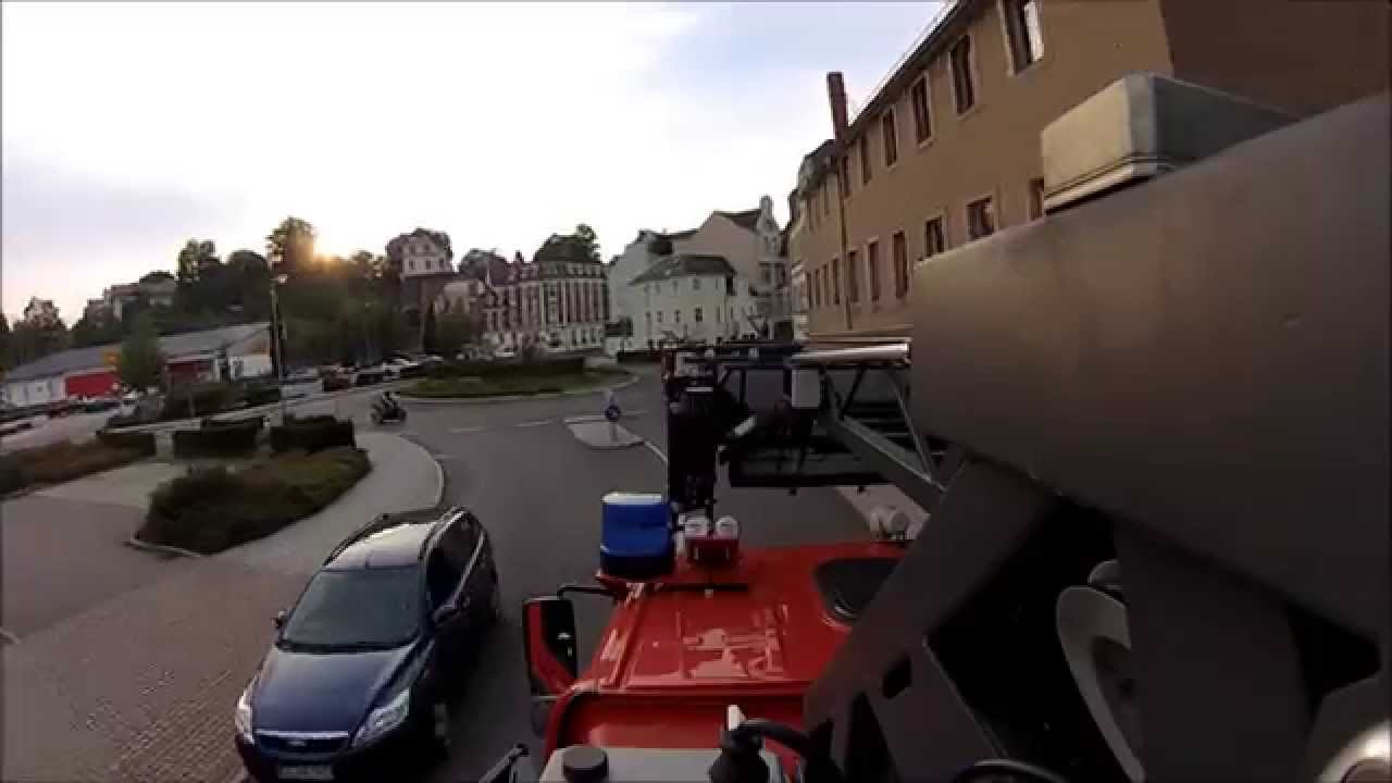 Einsatzfahrt Feuerwehr Mittweida