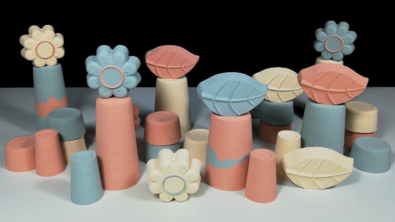 Crunchy ASMR Baking Soda Peace in the Garden 🌺🍃