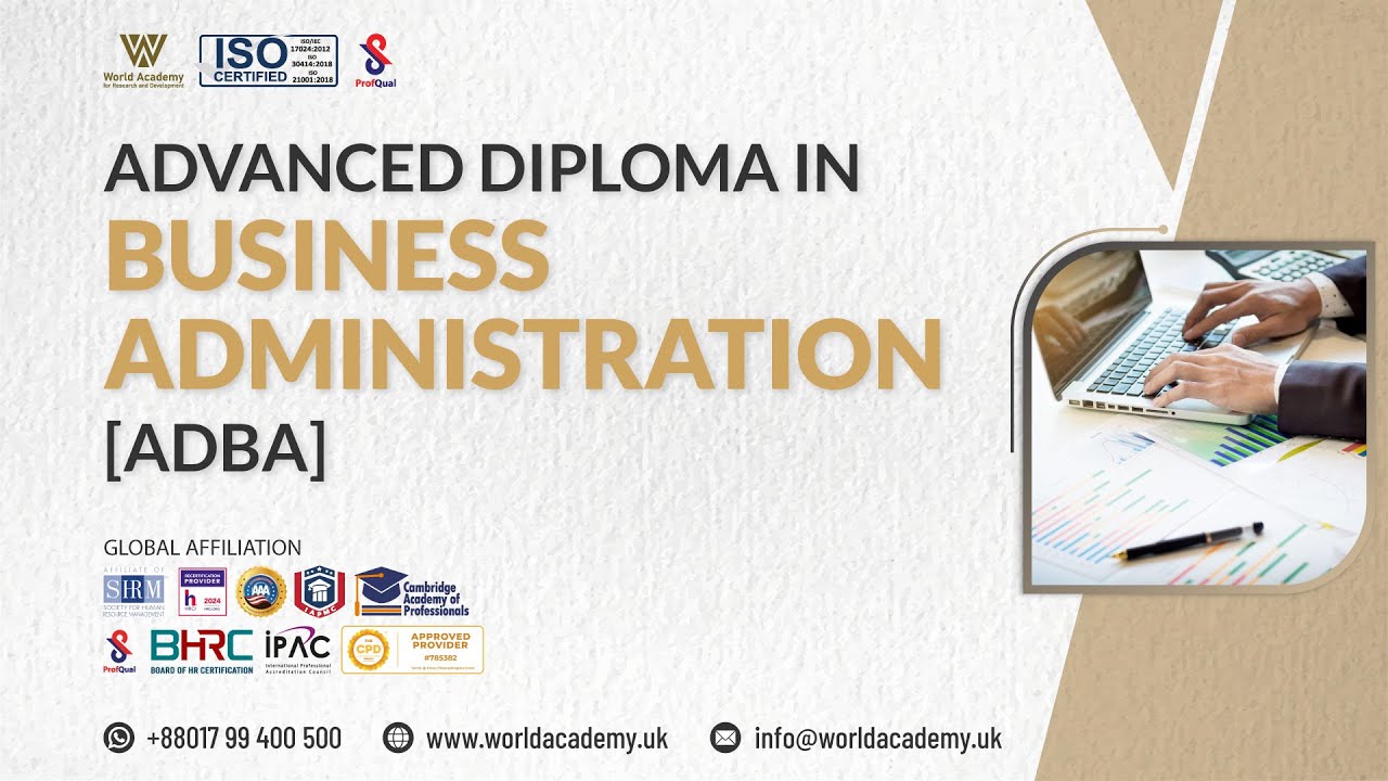 Advance Diploma in Business Administration [ADBA]