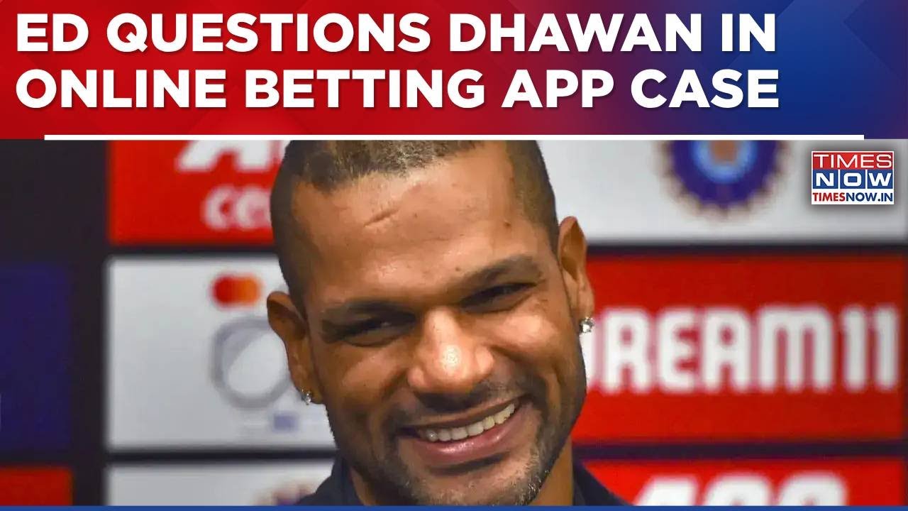 Shikhar Dhawan Faces Questioning By ED In Online Betting App Case, All You Need To Know