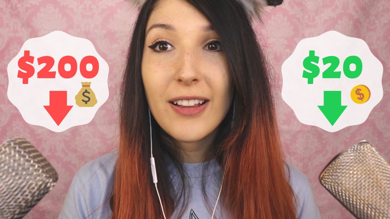 ASMR - $20 Vs. $200 MICROPHONE ~ Ear to Ear Trigger Comparison!