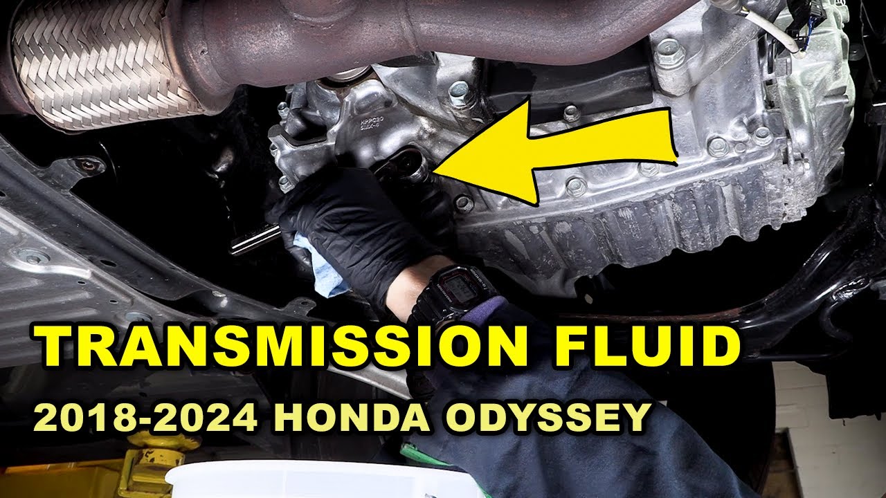 2018-2024 Honda Odyssey Transmission Fluid Change (DIY Guide)