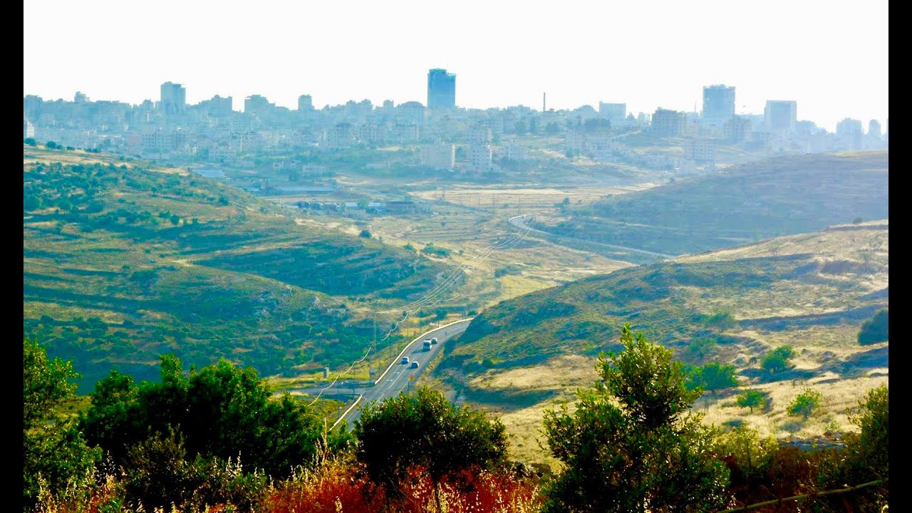The Beautiful Al-Bireh Palestine جولة في شوارع مدينة البيرة، فلسطين