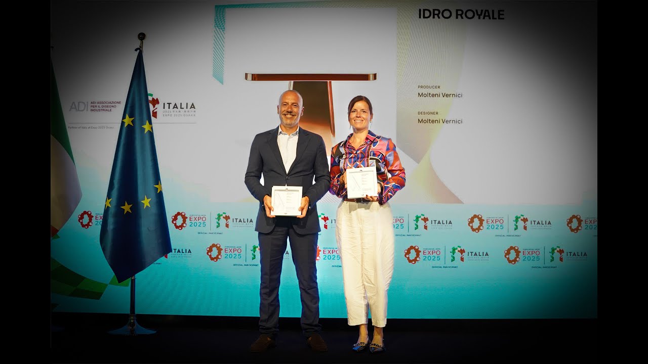 Molteni Vernici vince il Compasso d’Oro Internazionale 2025 | Vernici Speciali Made in Italy