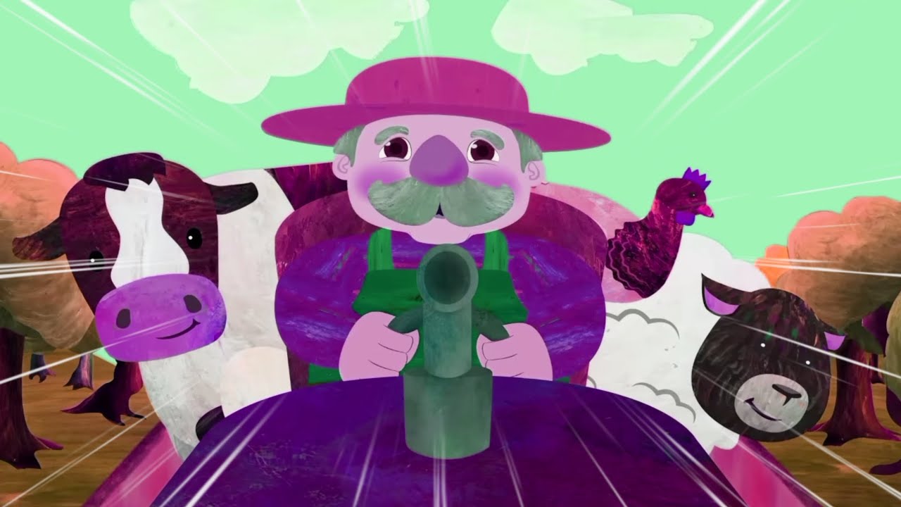 Old Macdonald With Three Animals | Sponsored By Gamavision Csupo Effect 