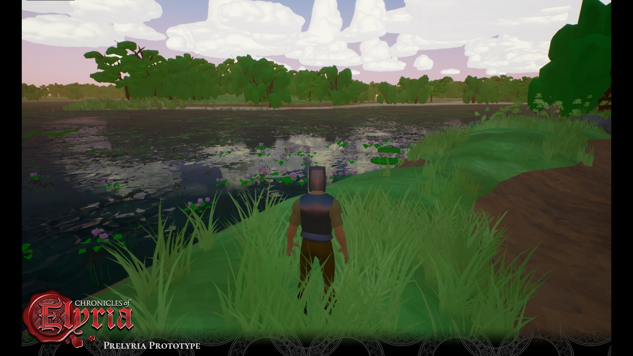 Chronicles of Elyria (PrElyria) ~ Pre-Alpha Wetlands Walk Footage (P1)