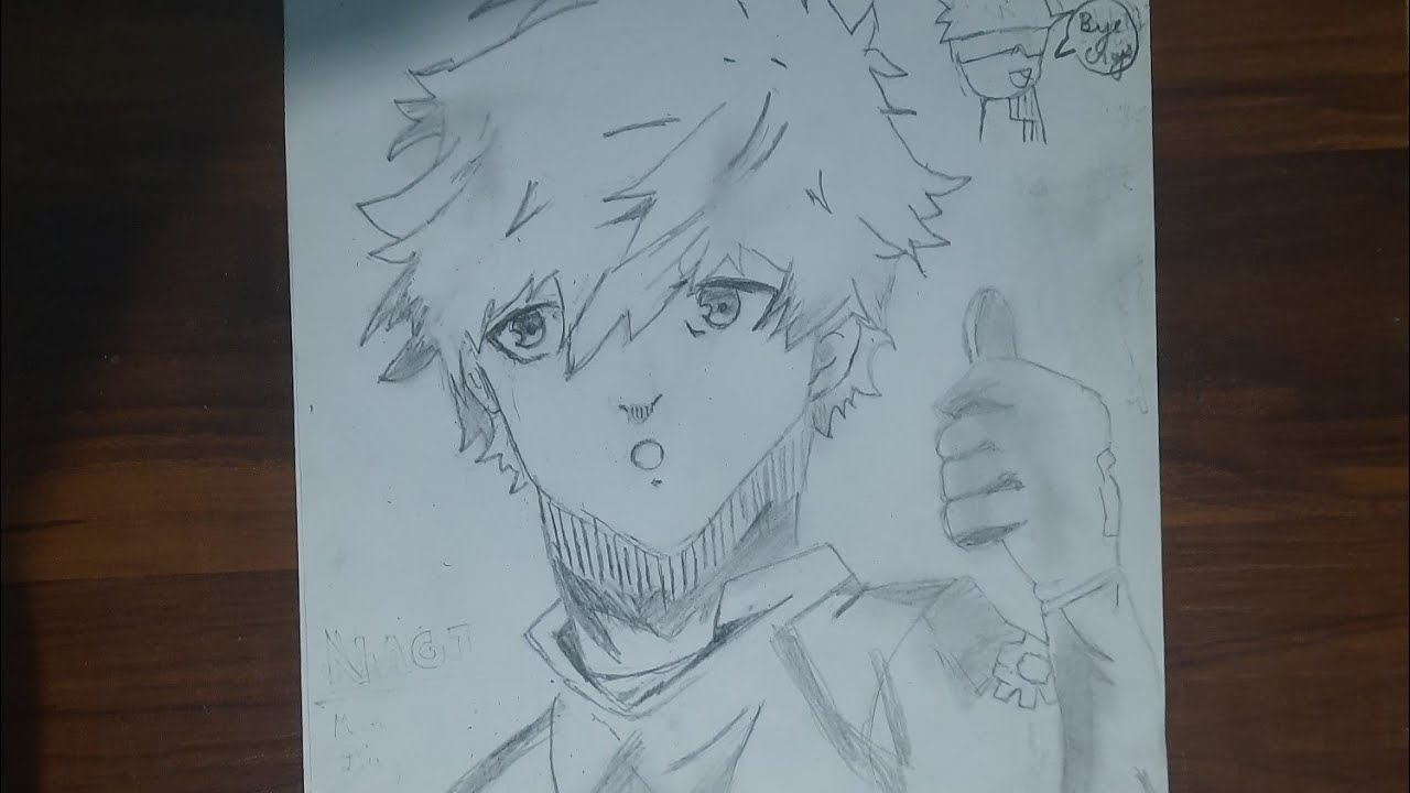 How to make Seishirō Nagi #Bluelock #Anime