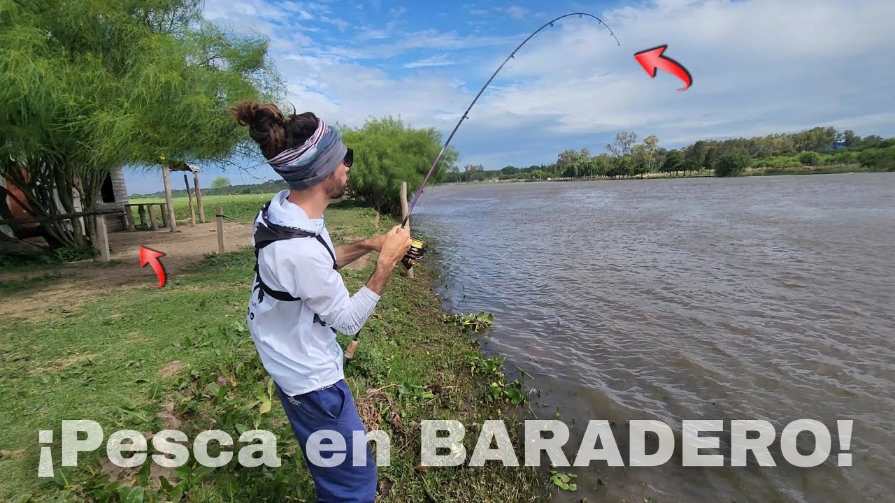 Pesca en BARADERO, LUGAR CON SOMBRA, RANCHOS Y MUCHA COSTA, PESCA en Paraje la Bataraza.