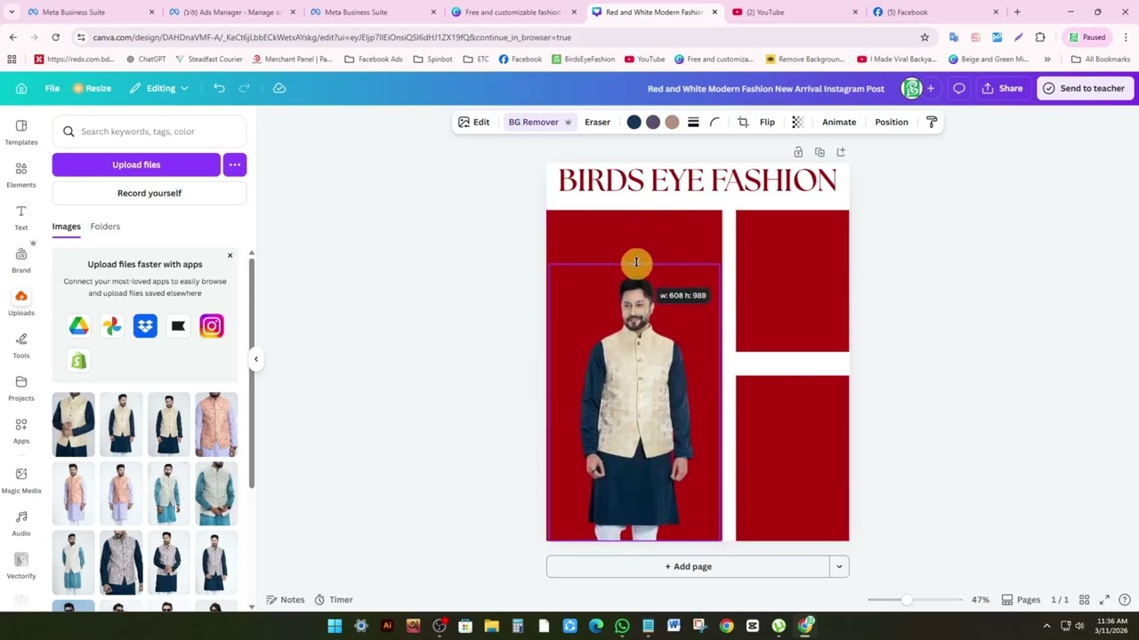 Canva Fashion Design Tutorial | Design Clothes Easily in 2026