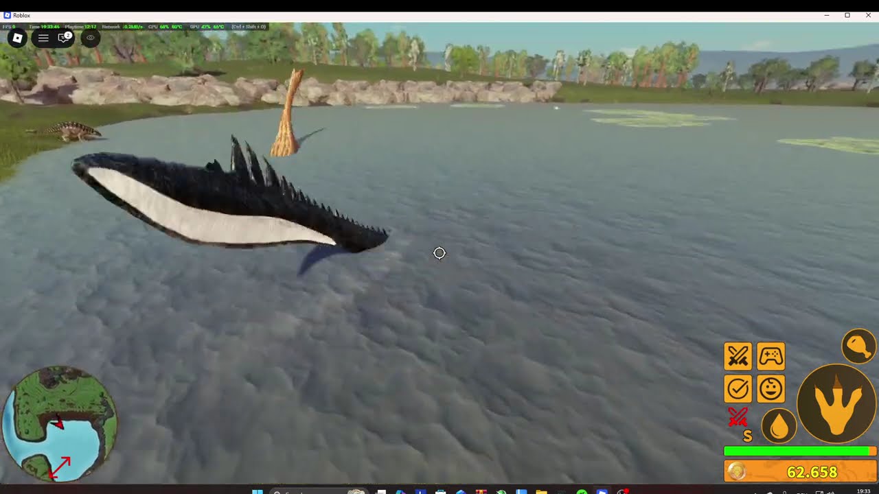 dinosaur life mosa
