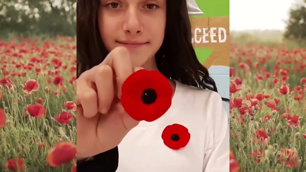 11 Days of Remembrance 2021 - Day 2 - John F. Kennedy High School - Pass the Poppy