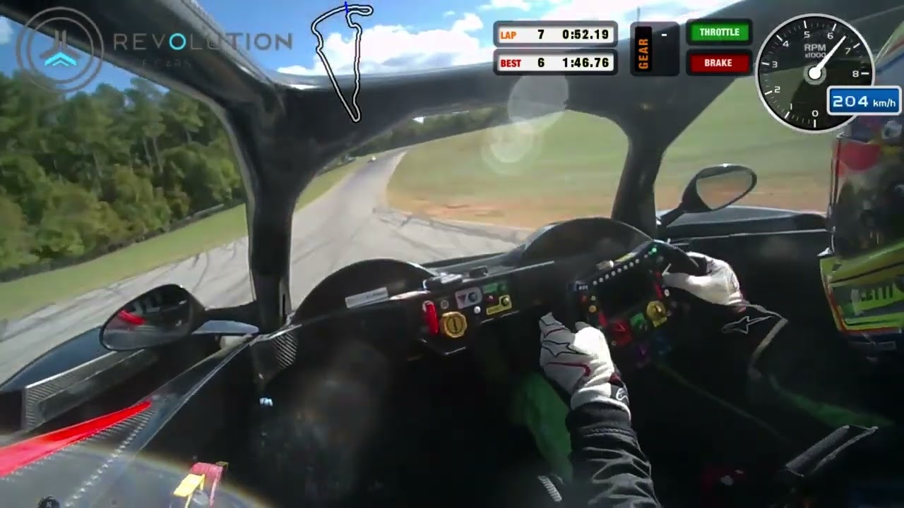 1:46.05, fastest lap of the entire weekend at VIR in Prototype Sprint Series Association : Rev 500SC