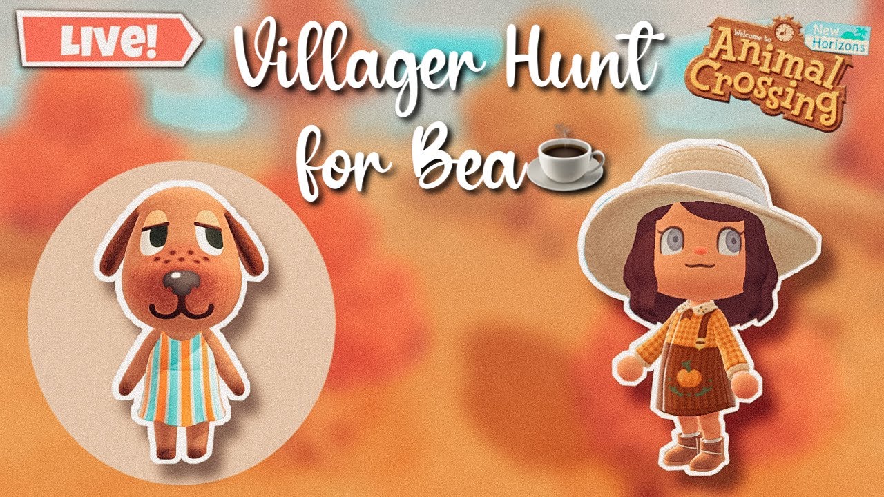 🔴 Fallcore Villager Hunt for Bea🤎| Animal Crossing New Horizons