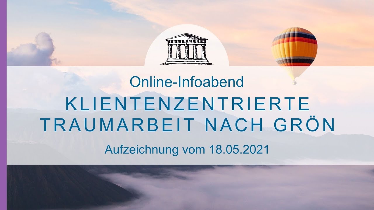 Klientenzentrierte Traumarbeit nach Gr&ouml;n