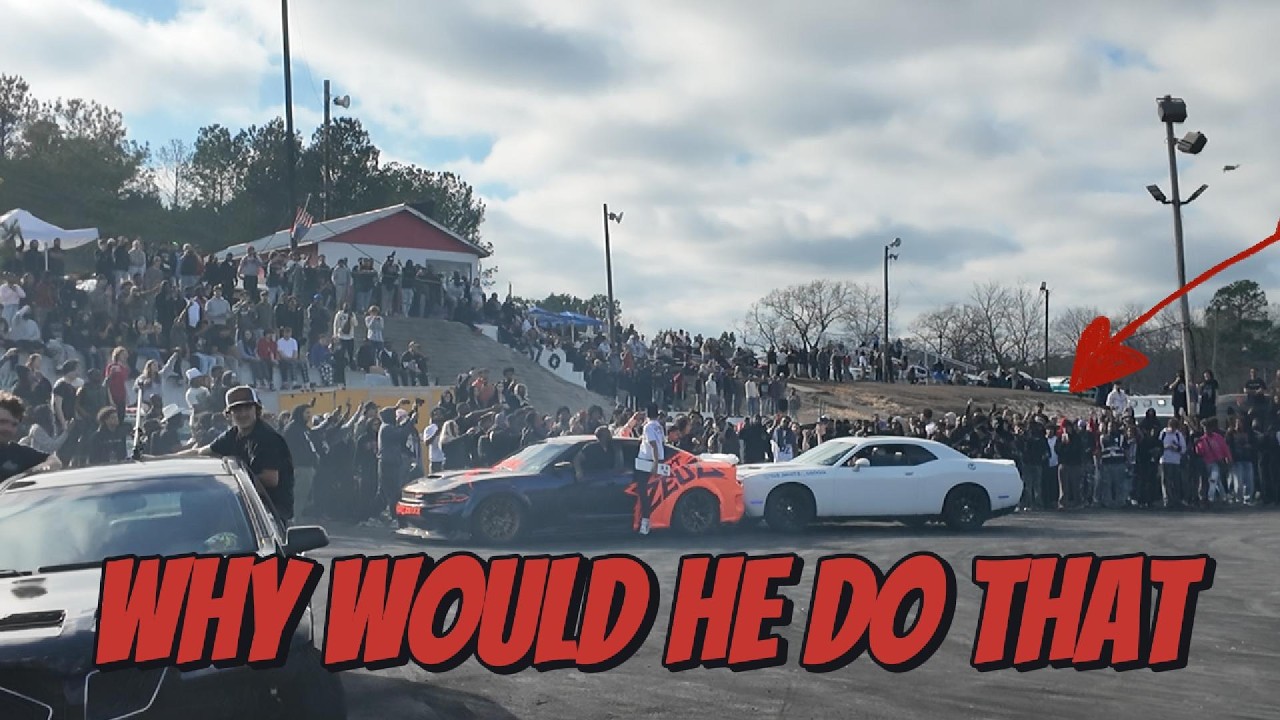 DRIFT MAYHEM ... INCHES APART! CHARGER VS CHALLENGER