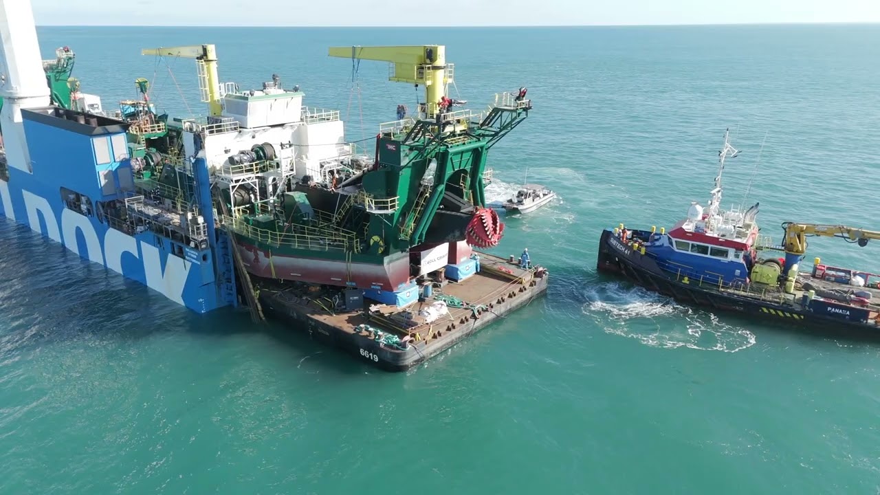 Roll Group, Kenmare Project, transport from the Netherlands to Mozambique