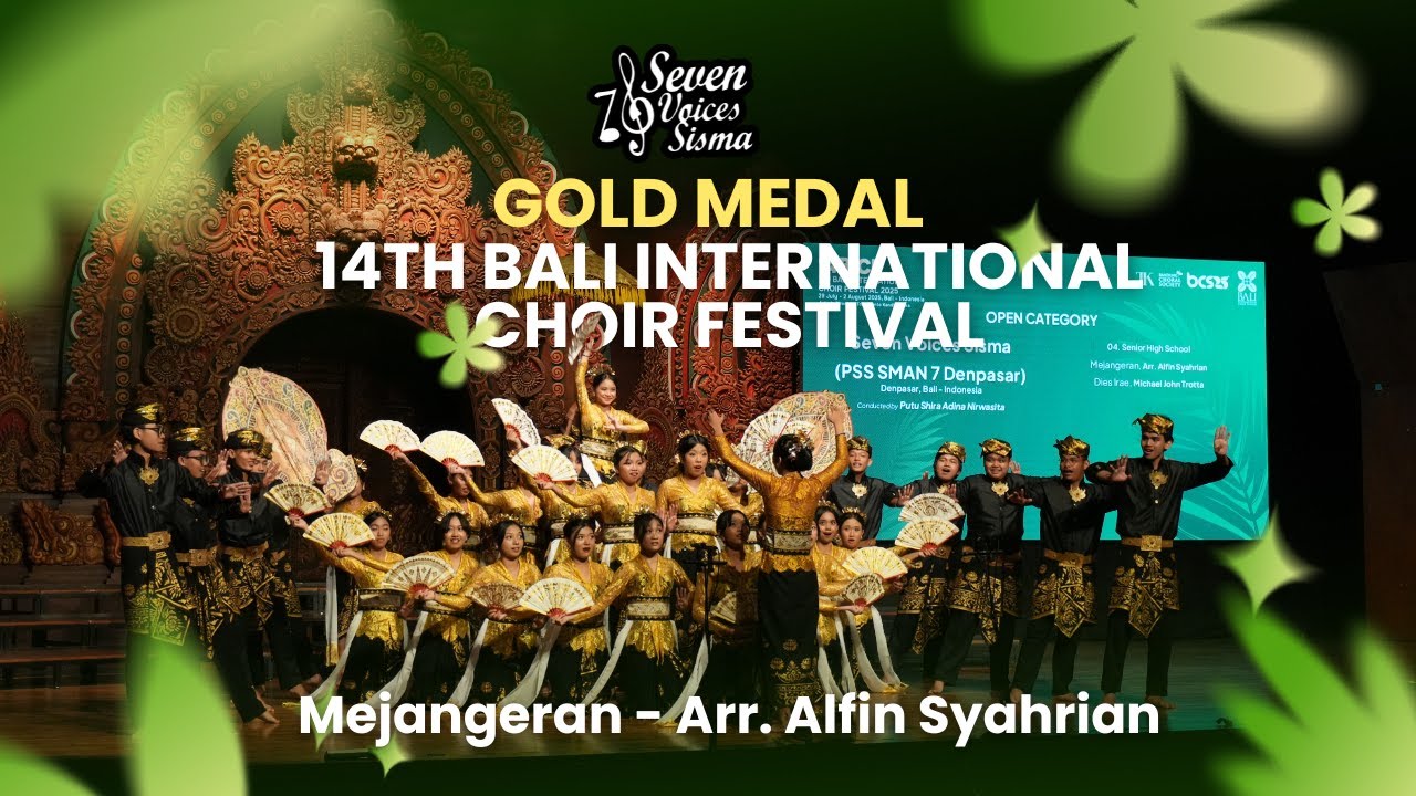Mejangeran | GOLD MEDAL | Winner Of Senior High School Category (Open Category) | 14th BICF