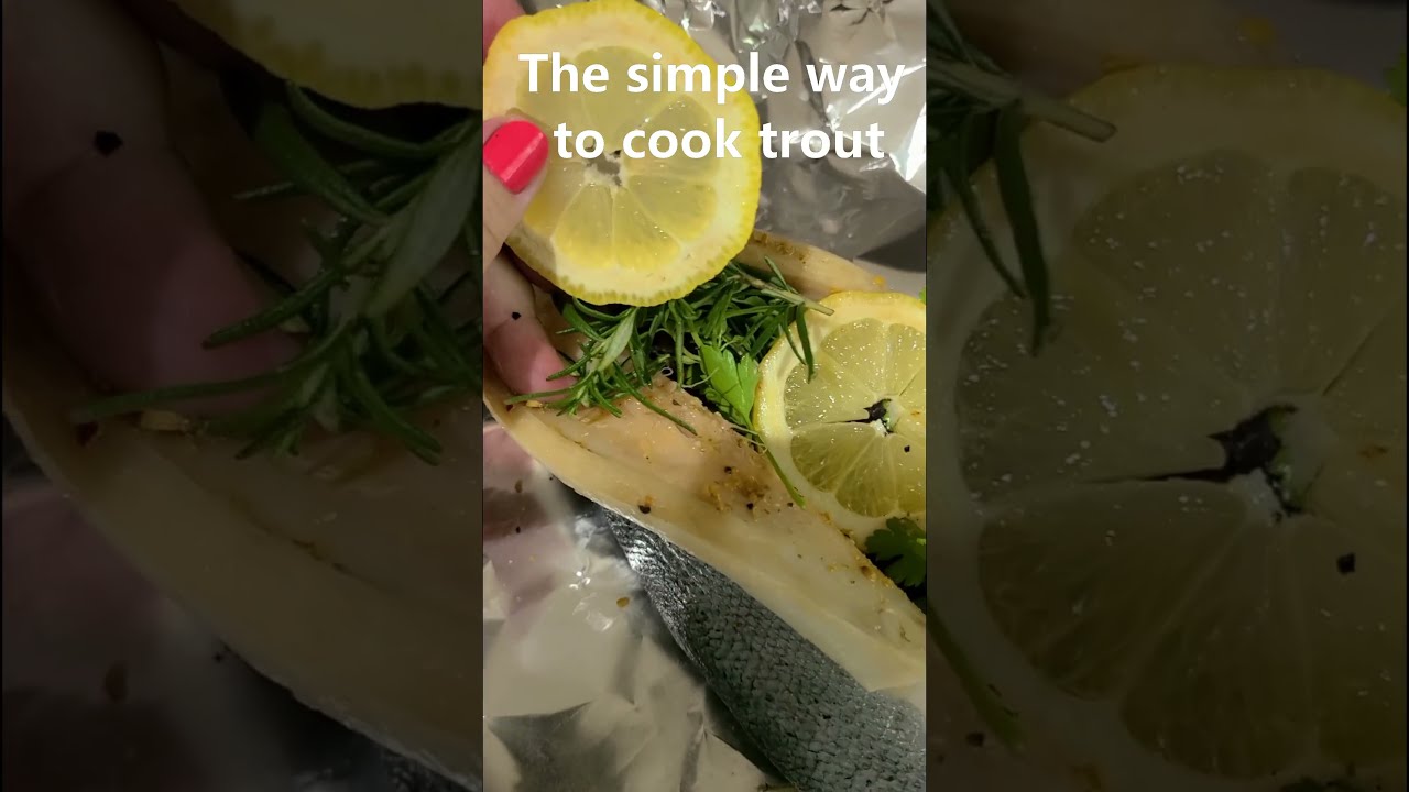 The way I prepare trout 