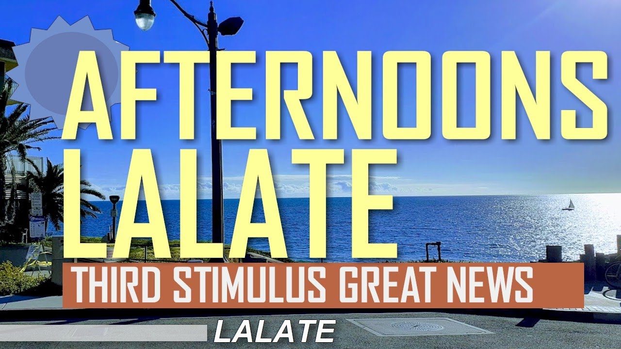 FINALLY! THIRD STIMULUS CHECK UPDATE $1400, STREET & STIMULUS PACKAGE UPDATE | AFTERNOONS LALATE