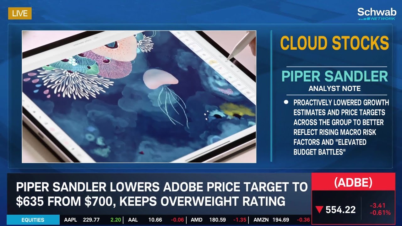 TSLA, ADBE Downgrade, NVDA Price Target Hike, T Shares Down After Hack