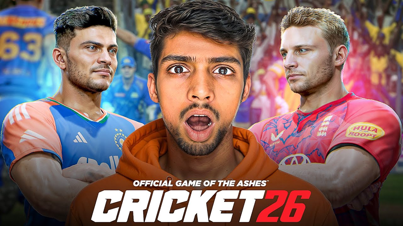 Cricket 26 LIVE – Playing as INDIA for the First Time! Unbelievable Gameplay