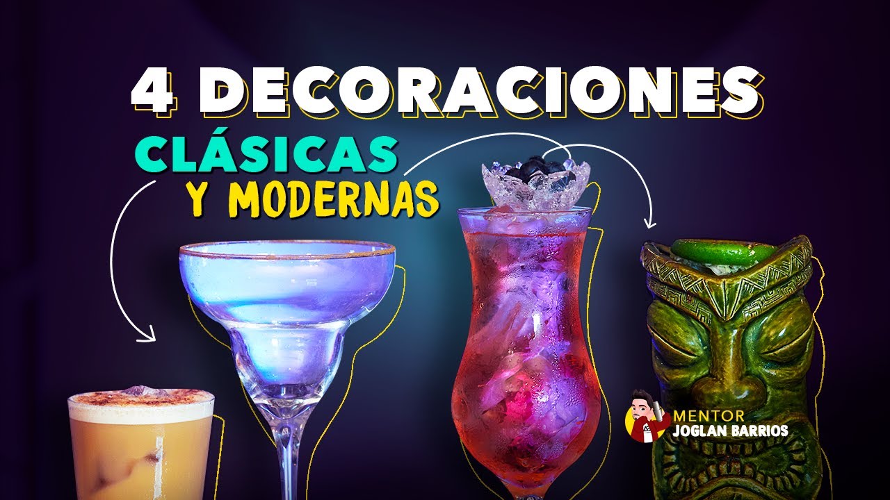CORTE DE FRUTAS Y GARNISH | DECORACIONES AVANZADAS DE COCTELES