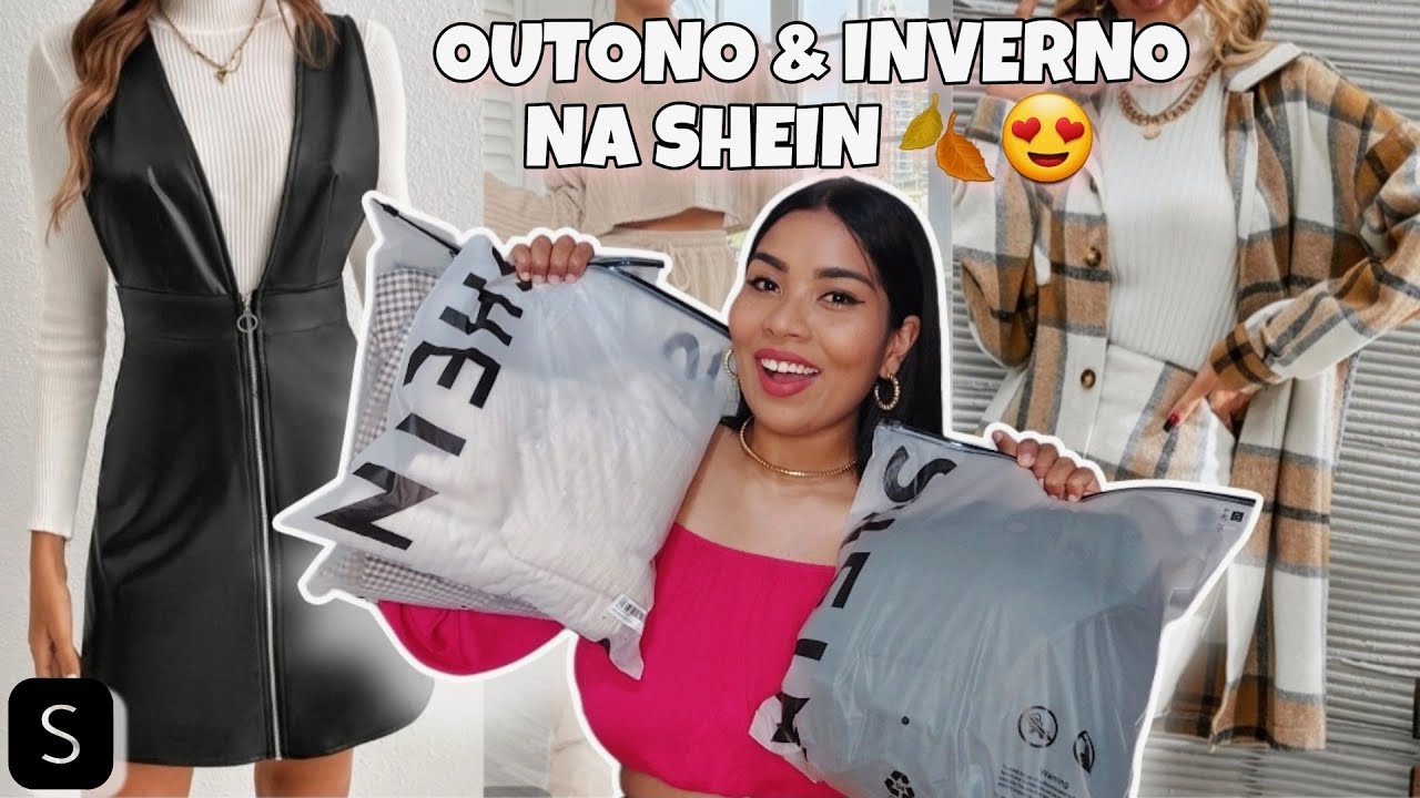 COMPRAS NA SHEIN - OUTONO & INVERNO 🍁🥰 | CUPOM: GILMARA #sheinforall #sheinbrasil