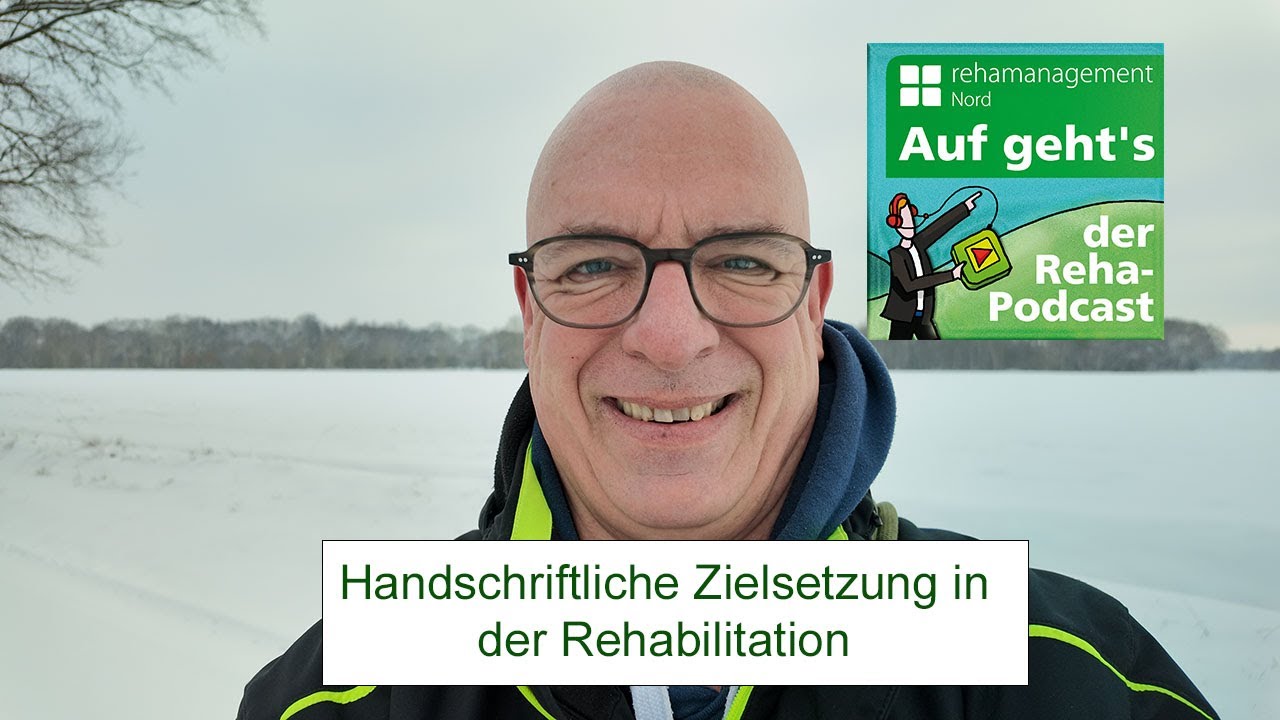 Handschriftlich Ziele setzen nach Unfall - Wie Schreiben die Reha beschleunigt Folge 356